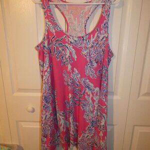 Lilly Pulitzer Monterey Trapeze Dress Pink Samba